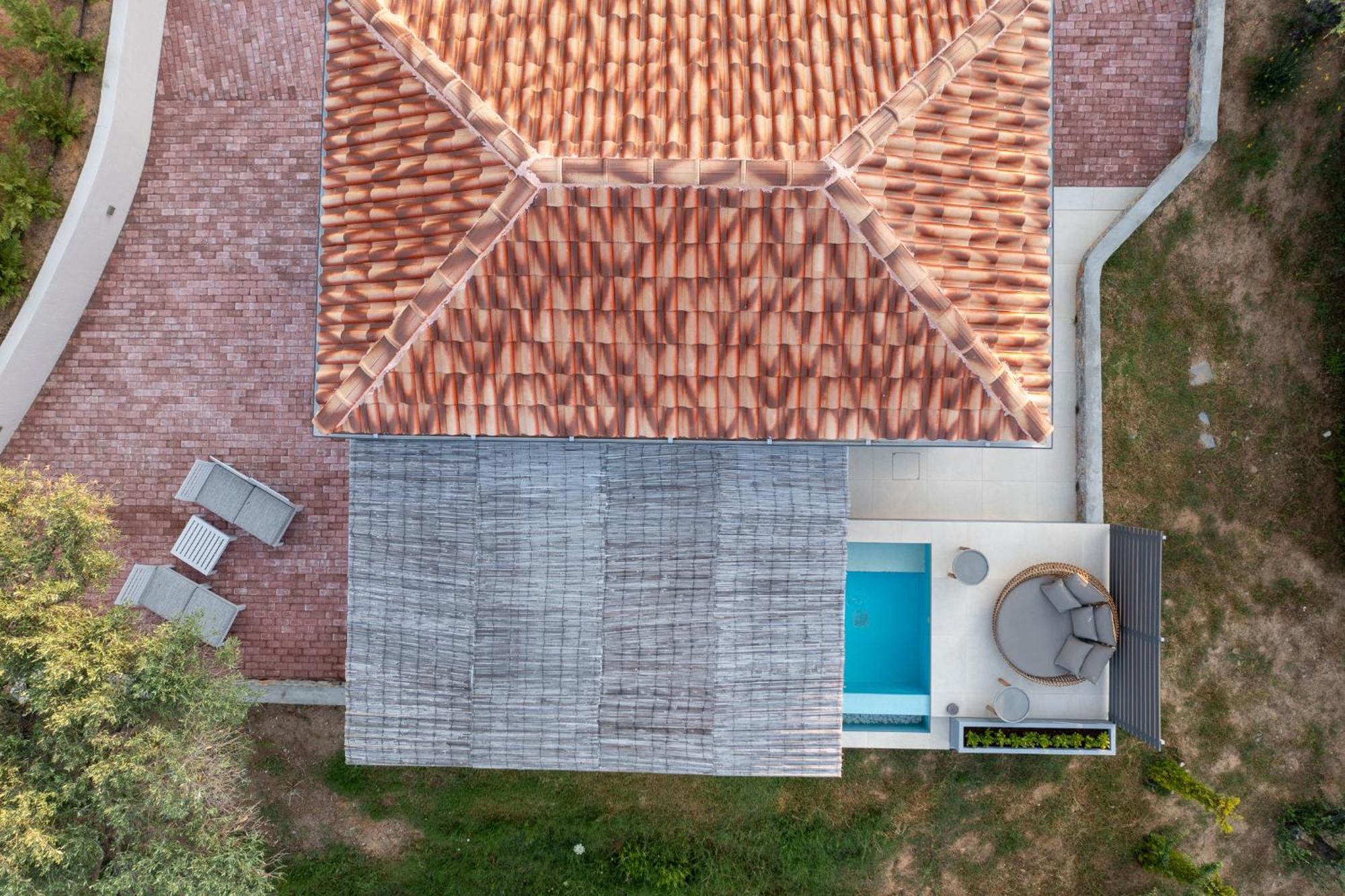 Stone Build Suite With Private Pool Kolios Exterior foto
